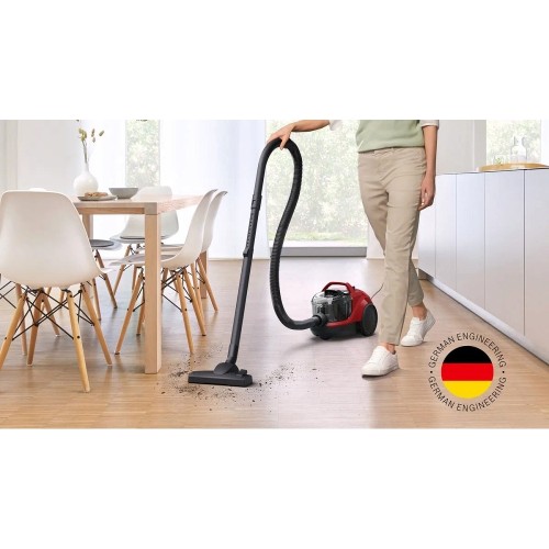 ΣΚΟΥΠΑ ΗΛΕΚΤΡΙΚΗ BOSCH BGC21X350 RED 2LT 750W ΜΕ ΚΑΔΟ& TURBO ΠΕΛΜΑ 10ΕΤΗ ΕΓΓΥΗΣΗ ΣΤΟ ΜΟΤΕΡ